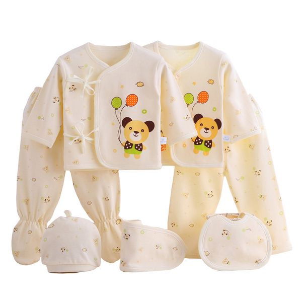 newborn baby giftsets 24 colors thin pajamas kids casual clothes boys cartoon outfits infant baby 7 pieces suits with opp bag 060228, White
newborn baby giftsets 24 colors thin pajamas kids casual clothes boys cartoon outfits infant baby 7 pieces suits with opp bag 060228, White