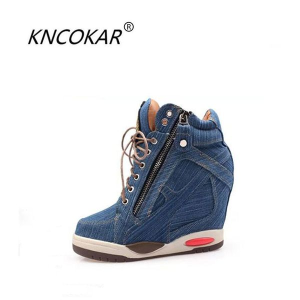 kncoka 2018 summer new style women comfortable wedge heel fashion simple denim canvas fish mouth open toe single shoe, Black
kncoka 2018 summer new style women comfortable wedge heel fashion simple denim canvas fish mouth open toe single shoe, Black