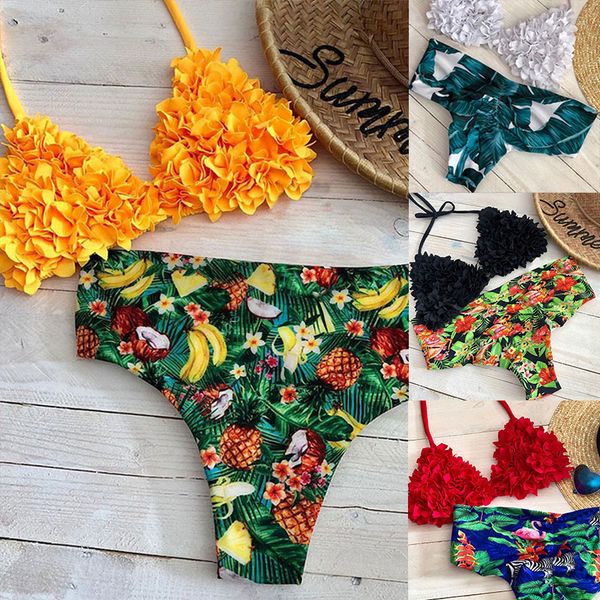 brazilian biquini mujer tow pieces bikini set 2019 swimwear women swimsuit halter bathing suits beach wear swim print 
brazilian biquini mujer tow pieces bikini set 2019 swimwear women swimsuit halter bathing suits beach wear swim print