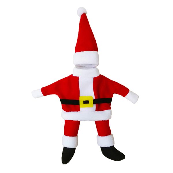 1 set santa claus xmas wine gift bag decor cover cap clothes decoration christmas wine bottle set for christmas dinner party
1 set santa claus xmas wine gift bag decor cover cap clothes decoration christmas wine bottle set for christmas dinner party