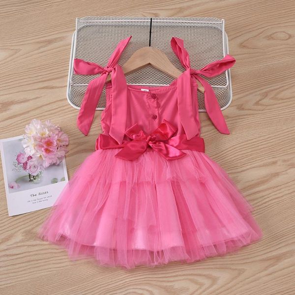 toddler princess dresses baby girls sleeveless solid bow tulle dress summer button casual beach clothes ju4, Red;yellow
toddler princess dresses baby girls sleeveless solid bow tulle dress summer button casual beach clothes ju4, Red;yellow