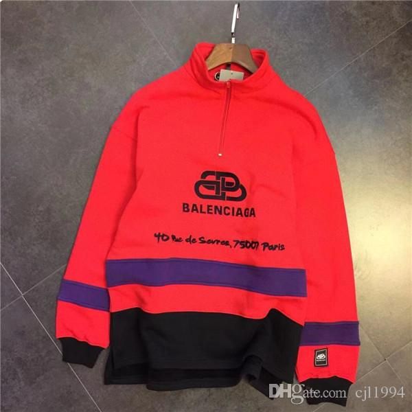 19aw luxurious brand design bbr hoodie long sleeve crewneck sweater sweatshirt fashion half zipper pullover hoodie outdoor sweatshirt, Blue;black
19aw luxurious brand design bbr hoodie long sleeve crewneck sweater sweatshirt fashion half zipper pullover hoodie outdoor sweatshirt, Blue;black