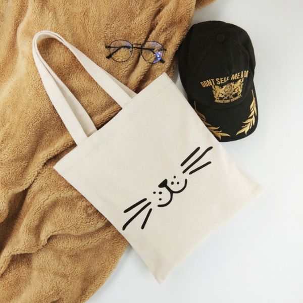 cute cat beard series tote bags fashion shopping canvas reusable travel school bag casual women graphic gift shoulder bag
cute cat beard series tote bags fashion shopping canvas reusable travel school bag casual women graphic gift shoulder bag