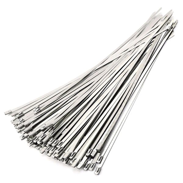 50pcs 4.6x300mm stainless steel exhaust pipe wrap coated locking cable zip ties self-locking stainless steel cable tie
50pcs 4.6x300mm stainless steel exhaust pipe wrap coated locking cable zip ties self-locking stainless steel cable tie