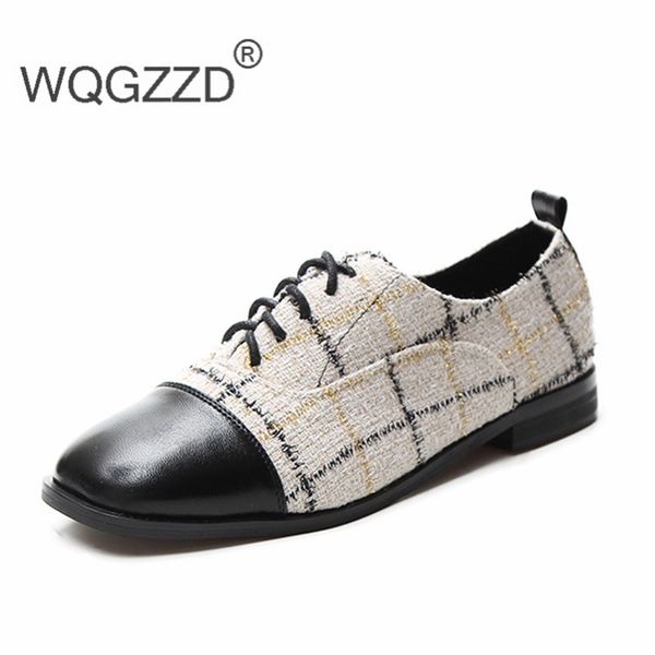 spring autumn casual loafers women flats oxfords shoes for women lace up flat women's shoes, Black
spring autumn casual loafers women flats oxfords shoes for women lace up flat women's shoes, Black
