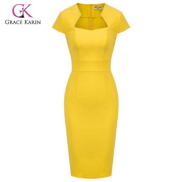 grace karin women retro vintage bodycon pencil dress cap sleeve high stretchy slim fit dresses lady solid work office dress, Black;gray
grace karin women retro vintage bodycon pencil dress cap sleeve high stretchy slim fit dresses lady solid work office dress, Black;gray