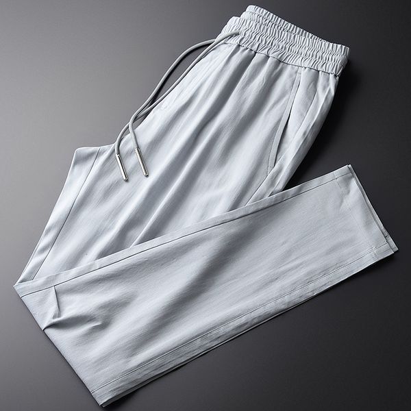 minglu spring and summer men pants luxury tencel fabric grey thin men's trousers plus size 3xl 4xl slim fit casual man pants, Black
minglu spring and summer men pants luxury tencel fabric grey thin men's trousers plus size 3xl 4xl slim fit casual man pants, Black
