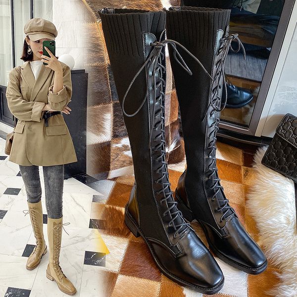 riding boots boots-women brand women's shoes booties ladies low heels booties winter footwear lace up 2019 fashion rubber, Black
riding boots boots-women brand women's shoes booties ladies low heels booties winter footwear lace up 2019 fashion rubber, Black