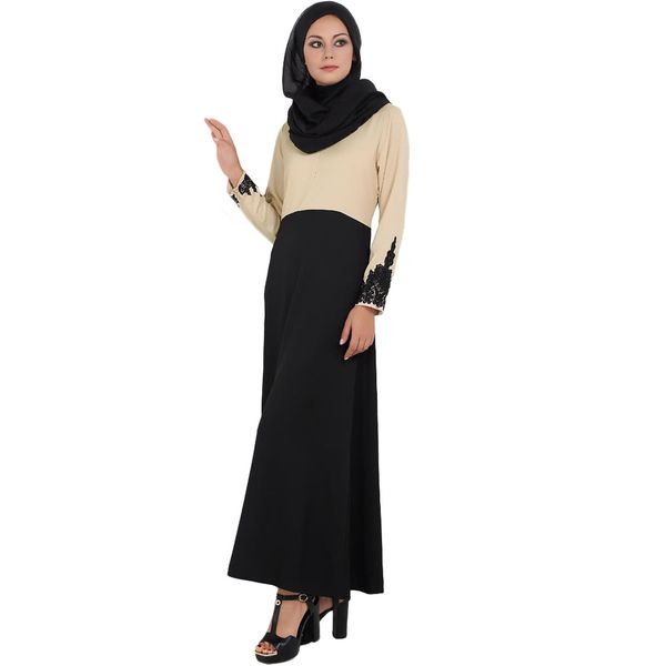 women spliced muslim dress arabia fashion long sleeve embroidered flower islamic abaya dubai caftan dress maxi robe g3920b-l, Red
women spliced muslim dress arabia fashion long sleeve embroidered flower islamic abaya dubai caftan dress maxi robe g3920b-l, Red