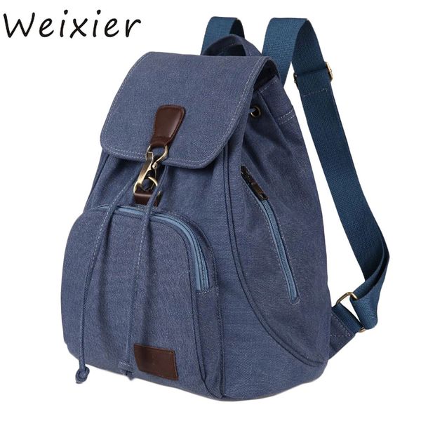weixier new 2019 canvas women backpack casual pure color woman travel bag vintage large capacity lapbag school bags zk-65
weixier new 2019 canvas women backpack casual pure color woman travel bag vintage large capacity lapbag school bags zk-65