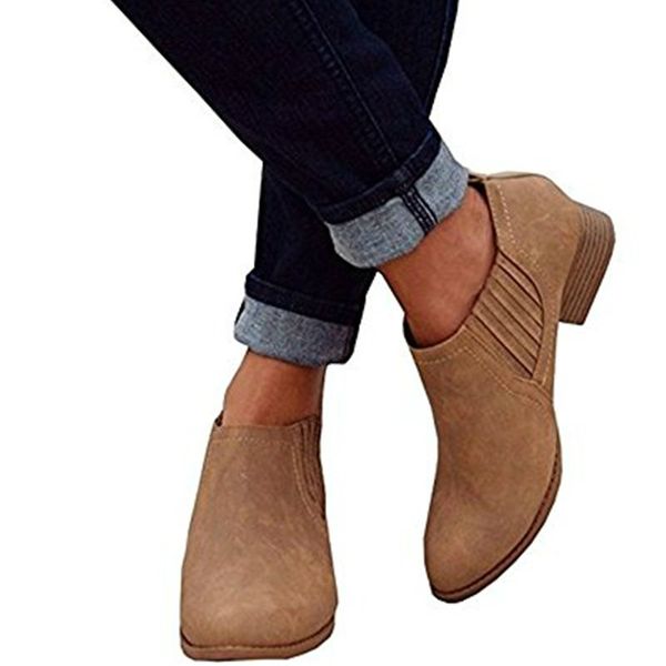 yomisoy women shoes ankle ladies boots solid botas mujer bota feminina new laarzen dames designer shoes women luxury 2018, Black
yomisoy women shoes ankle ladies boots solid botas mujer bota feminina new laarzen dames designer shoes women luxury 2018, Black