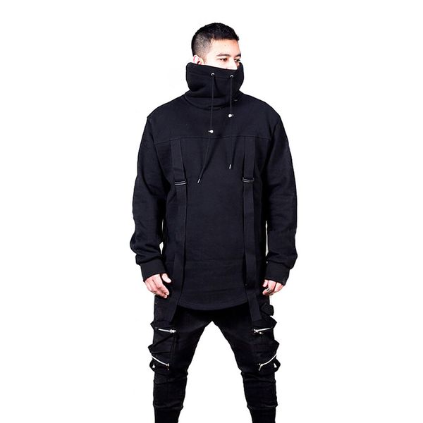 men assassins creed high collar sweatercoat dark department long loose coat men casual pullover hoodies, Black
men assassins creed high collar sweatercoat dark department long loose coat men casual pullover hoodies, Black