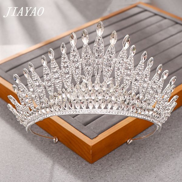 luxurious crystal tiara crown for bridal hair accessories rhinestone tiaras and headbands bridal crown wedding hair jewelry, Golden;white
luxurious crystal tiara crown for bridal hair accessories rhinestone tiaras and headbands bridal crown wedding hair jewelry, Golden;white