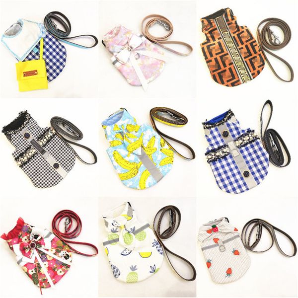f printed pets jackets fashion all seasons pet brand vests with leashes personality design trendy pets apparel sets
f printed pets jackets fashion all seasons pet brand vests with leashes personality design trendy pets apparel sets