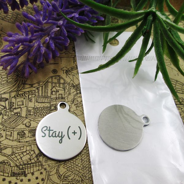 40pcs--"stay positive"stainless steel charms more style for choosing diy charms pendants for necklace, Bronze;silver
40pcs--"stay positive"stainless steel charms more style for choosing diy charms pendants for necklace, Bronze;silver