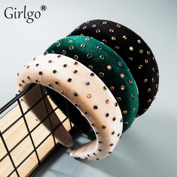girlgo мода rhinestone бархатные hairbands для женщин модные красочные волос ободки аксессуары ювелирные изделия свадьба партии hot, Golden;white
girlgo мода rhinestone бархатные hairbands для женщин модные красочные волос ободки аксессуары ювелирные изделия свадьба партии hot, Golden;white