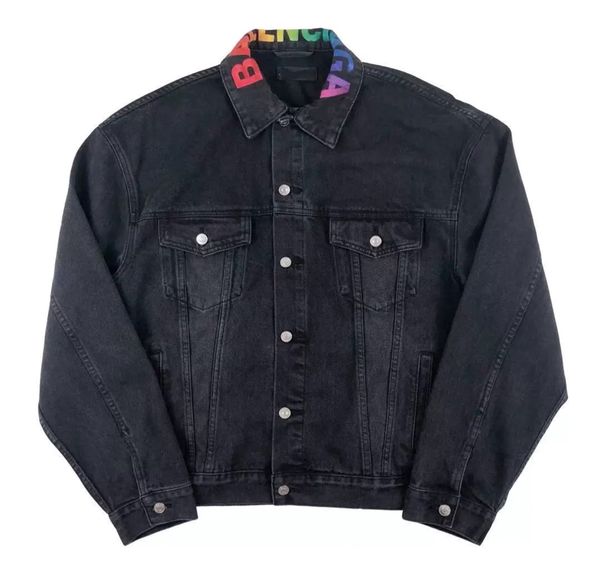 mens designer denim jacket ami 19ss embroidery snake jacket locomotive tide brand jeans clothing men denim coats us size: s-xl, Black;brown
mens designer denim jacket ami 19ss embroidery snake jacket locomotive tide brand jeans clothing men denim coats us size: s-xl, Black;brown