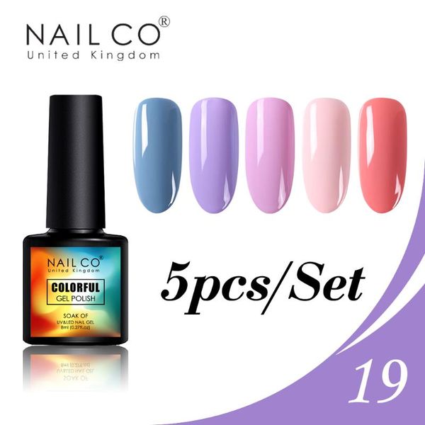 nailco 5pcs/set gel nail polish 8ml glam diy uv gel nail polish art soak off semi permanant led lacuqer varnish gellack, Red;pink
nailco 5pcs/set gel nail polish 8ml glam diy uv gel nail polish art soak off semi permanant led lacuqer varnish gellack, Red;pink