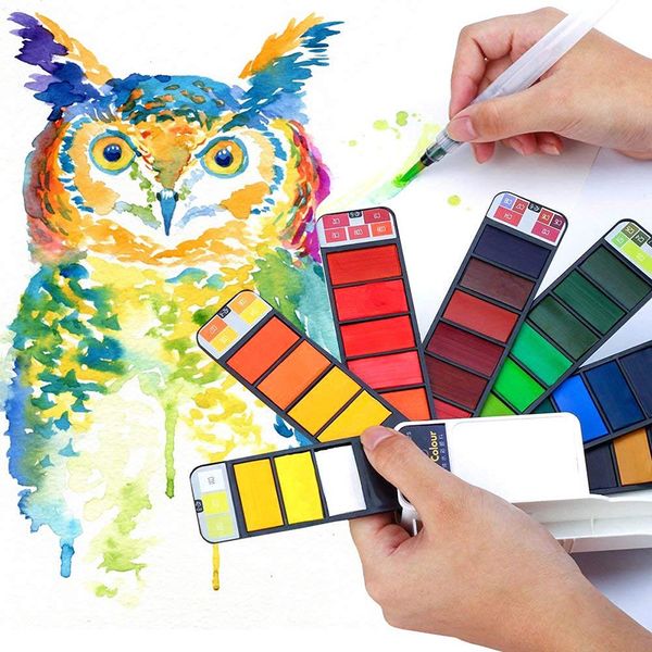 watercolor paint set colors solid paint for painting acquerelli watercolor travel pigment powder paint art supplies with pen
watercolor paint set colors solid paint for painting acquerelli watercolor travel pigment powder paint art supplies with pen