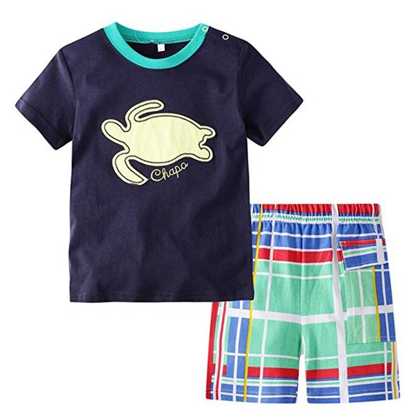 romirus kids clothes boys children kids boys short sleeve vetement enfant garcon cartoon print t-shirt +shorts pajamas set, White
romirus kids clothes boys children kids boys short sleeve vetement enfant garcon cartoon print t-shirt +shorts pajamas set, White