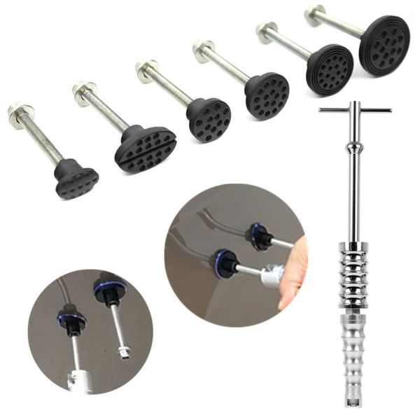 pdr tools 6pcs steel stick glue tabs with slide hammer for car dent repair toolkit paintless dent repair toolkit for hail damag
pdr tools 6pcs steel stick glue tabs with slide hammer for car dent repair toolkit paintless dent repair toolkit for hail damag