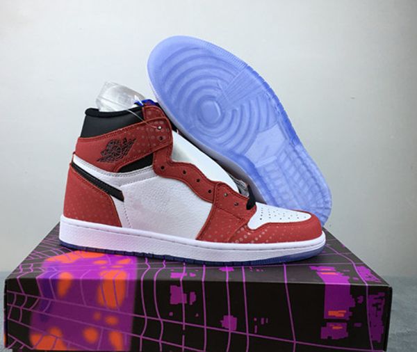 2019 luxury designer brand 1s origin story men basketball shoes fashion spiderman 1s sneaker trainer with box
2019 luxury designer brand 1s origin story men basketball shoes fashion spiderman 1s sneaker trainer with box