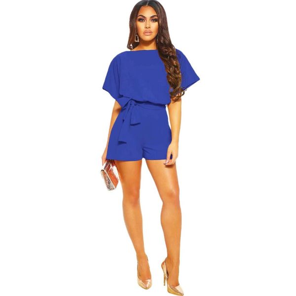 mytl-summer beach short jumpsuit ladies solid o neck short sleeve jumpsuit fashion belted elegant casual loose rompers womens, Black;white
mytl-summer beach short jumpsuit ladies solid o neck short sleeve jumpsuit fashion belted elegant casual loose rompers womens, Black;white