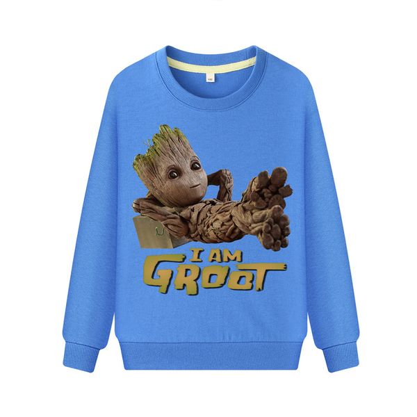 child full sleeve pullover coats spring autumn outdoor clothing boys girls cartoon groot baby sweatshirts hoodies hoodie zb071, Black
child full sleeve pullover coats spring autumn outdoor clothing boys girls cartoon groot baby sweatshirts hoodies hoodie zb071, Black