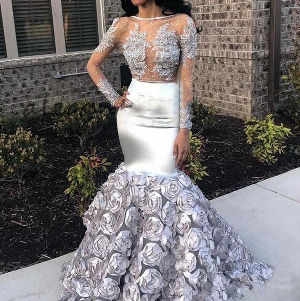 robe soiree silver mermaid prom dress evening formal gowns full long sleeves sheer neck elegant evening dresses abiye gece elbisesi, Black
robe soiree silver mermaid prom dress evening formal gowns full long sleeves sheer neck elegant evening dresses abiye gece elbisesi, Black