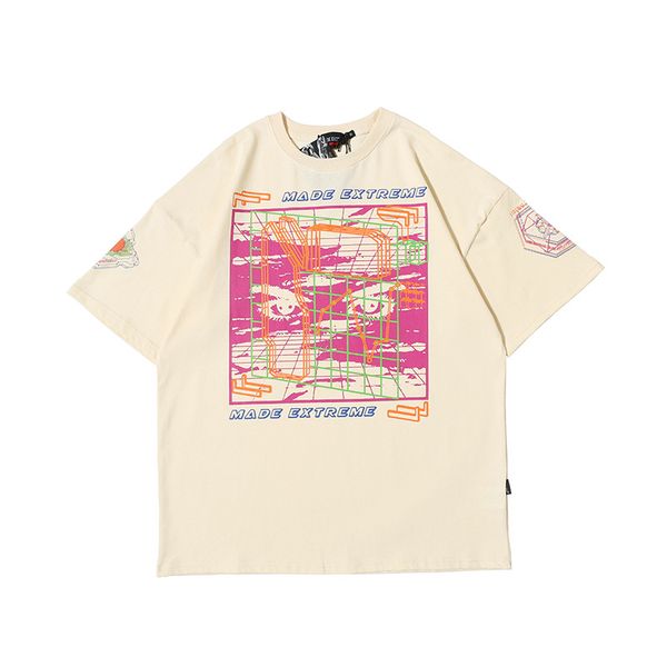 2020 summer new original men's digital space printing men's personalized short sleeve t-shirt european and american hip hop tees, White;black
2020 summer new original men's digital space printing men's personalized short sleeve t-shirt european and american hip hop tees, White;black