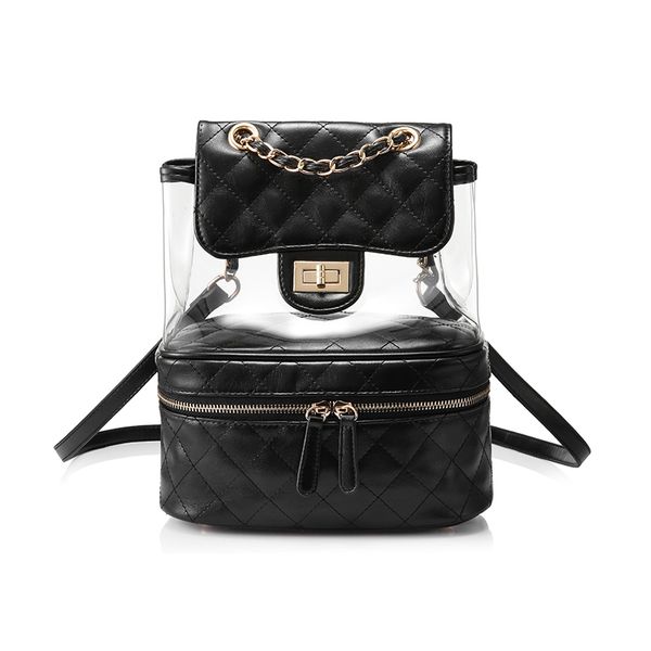 lovevook women mini backpack clear small school bag for teenage girls female anti theft backpack women transparent bag
lovevook women mini backpack clear small school bag for teenage girls female anti theft backpack women transparent bag
