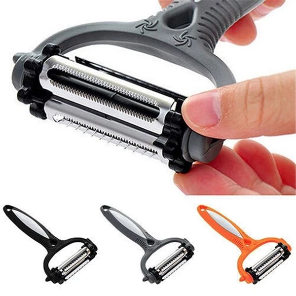 3-in-1 multi-tool peeler 360° rotating blade fruit and vegetable potatoes carrot orange cucumber pineapple slicer y-shaped shredder
3-in-1 multi-tool peeler 360° rotating blade fruit and vegetable potatoes carrot orange cucumber pineapple slicer y-shaped shredder