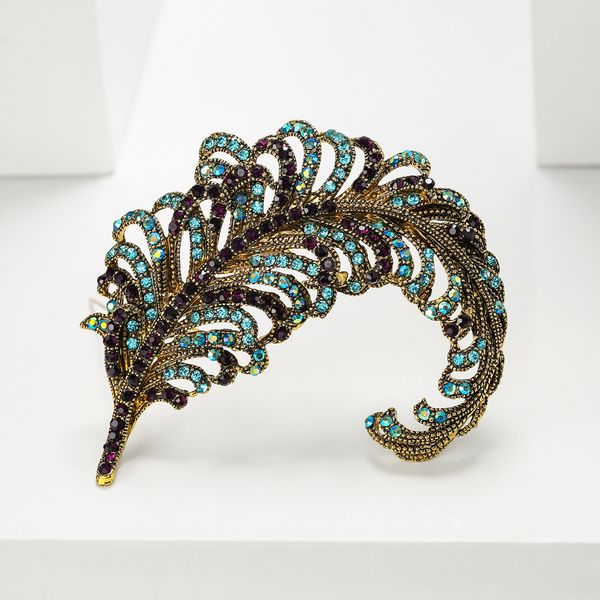 cindy xiang 2 colors avaible rhinestone large feather brooches for women vintage big brooch pin female jewelry new, Gray
cindy xiang 2 colors avaible rhinestone large feather brooches for women vintage big brooch pin female jewelry new, Gray