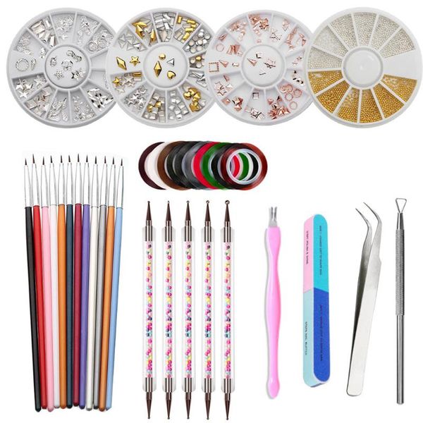 nail kit профессиональный набор инструментов для ногтей маникюрный набор акриловые drill блеск ногтей чередование line art brush украшения
nail kit профессиональный набор инструментов для ногтей маникюрный набор акриловые drill блеск ногтей чередование line art brush украшения
