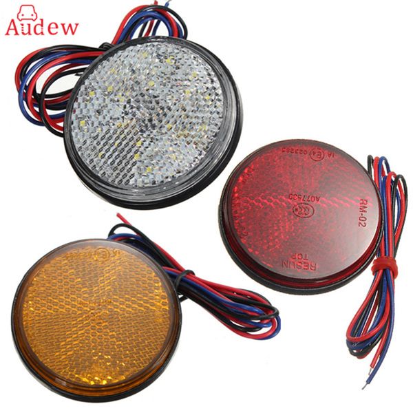 pair led round reflector brake smarker light indicator taillights truck trailer car motorcycle 3 colors high quality
pair led round reflector brake smarker light indicator taillights truck trailer car motorcycle 3 colors high quality