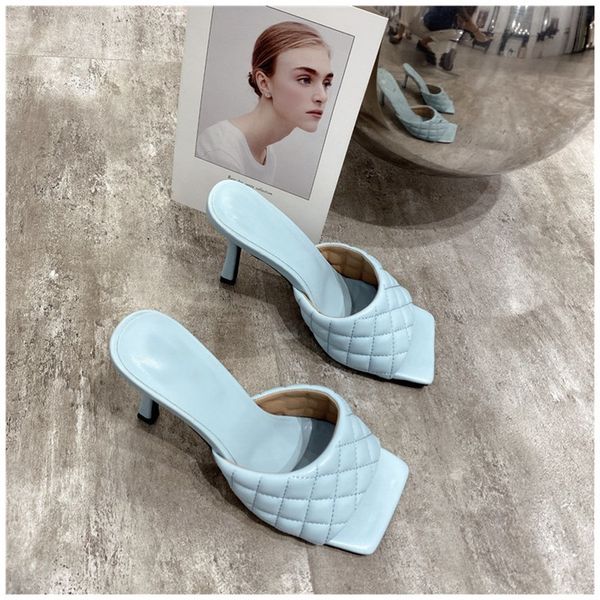slippers 2021 design women elegant square toe thin high heels 9cm summer outdoor beach slides shoes, Black
slippers 2021 design women elegant square toe thin high heels 9cm summer outdoor beach slides shoes, Black