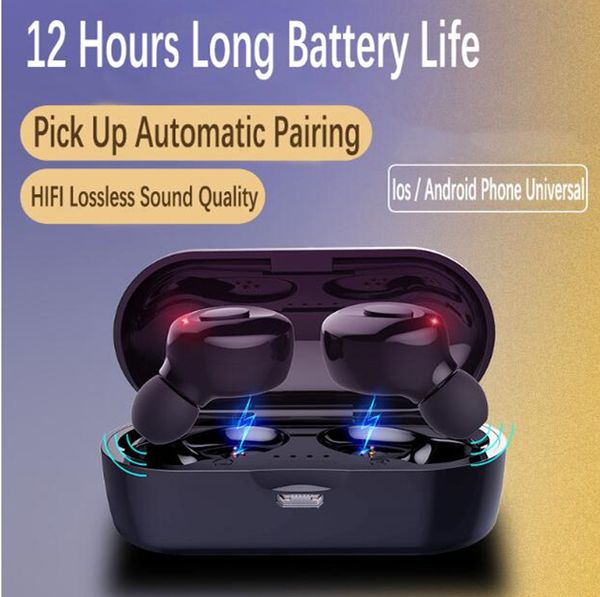 the bluetooth earphones true wireless headphones 5.0 tws in-ear earbuds ipx5 waterproof mini headset 3d stereo sound sport earpiece
the bluetooth earphones true wireless headphones 5.0 tws in-ear earbuds ipx5 waterproof mini headset 3d stereo sound sport earpiece