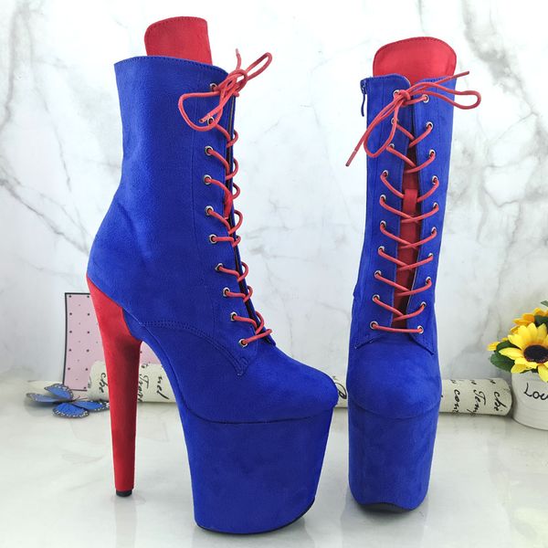 leecabe colorful suede 20cm/8inches pole dancing shoes high heel platform boots closed toe pole dance boots, Black
leecabe colorful suede 20cm/8inches pole dancing shoes high heel platform boots closed toe pole dance boots, Black
