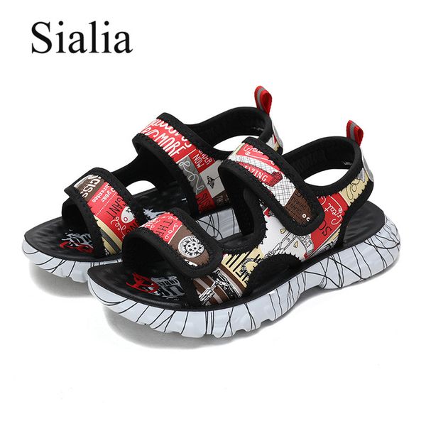 sialia sport kids sandals for children shoes boys sandals girls shoes breathable mesh running school footwear quickly-dry 2020, Black;red
sialia sport kids sandals for children shoes boys sandals girls shoes breathable mesh running school footwear quickly-dry 2020, Black;red