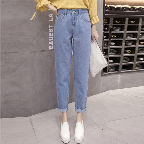 cowboy pants high middle school students 2019 new style early girl's autumn clothing korean-style summer convention straight-leg, Blue
cowboy pants high middle school students 2019 new style early girl's autumn clothing korean-style summer convention straight-leg, Blue