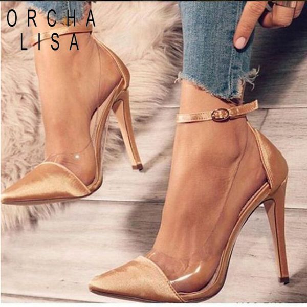 orcha lisa big size 43 high heels ladies shoes woman clear thin pointed toe pumps wedding party shoes zapatos mujer c1377, Black
orcha lisa big size 43 high heels ladies shoes woman clear thin pointed toe pumps wedding party shoes zapatos mujer c1377, Black