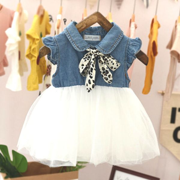 girl's dresses baby girls denim mesh dress born infant kids sleeveless clothes outfits, Red;yellow
girl's dresses baby girls denim mesh dress born infant kids sleeveless clothes outfits, Red;yellow