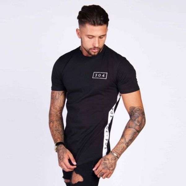fashion men's slim o neck short sleeve muscle tee t-shirt casual fit man's t-shirt, White;black
fashion men's slim o neck short sleeve muscle tee t-shirt casual fit man's t-shirt, White;black