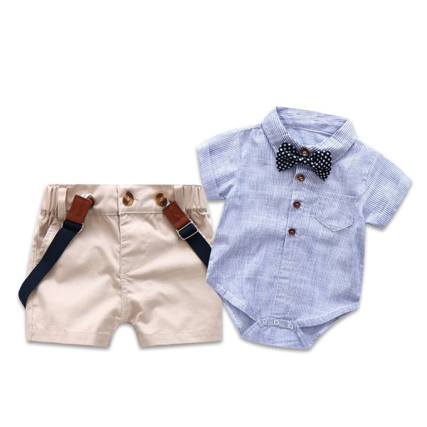 cotton baby kids clothes set toddler baby boys summer gentleman bowtie short sleeve shirt+overall shorts sets boys clothes, White
cotton baby kids clothes set toddler baby boys summer gentleman bowtie short sleeve shirt+overall shorts sets boys clothes, White