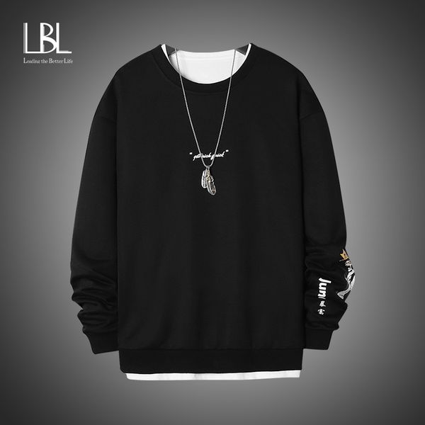 crewneck толстовка мужчины 2020 крупногабаритные streetwear пуловеры hip hop твердая мужские толстовки толстовки осень зима мужской костюм, Black
crewneck толстовка мужчины 2020 крупногабаритные streetwear пуловеры hip hop твердая мужские толстовки толстовки осень зима мужской костюм, Black