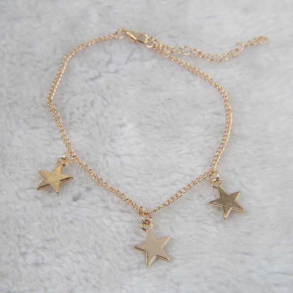 spring new simple пятиугольного star подвеска браслет женских регулируемые цепи браслеты способ женщин оптовая продажа ювелирных изделия l14, Black
spring new simple пятиугольного star подвеска браслет женских регулируемые цепи браслеты способ женщин оптовая продажа ювелирных изделия l14, Black