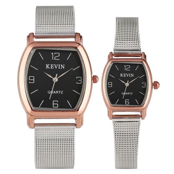 kevin couple watch stainless steel watch men women quartz casual wristwatch lovers watches gifts pin buckle band new 2019, Slivery;brown
kevin couple watch stainless steel watch men women quartz casual wristwatch lovers watches gifts pin buckle band new 2019, Slivery;brown