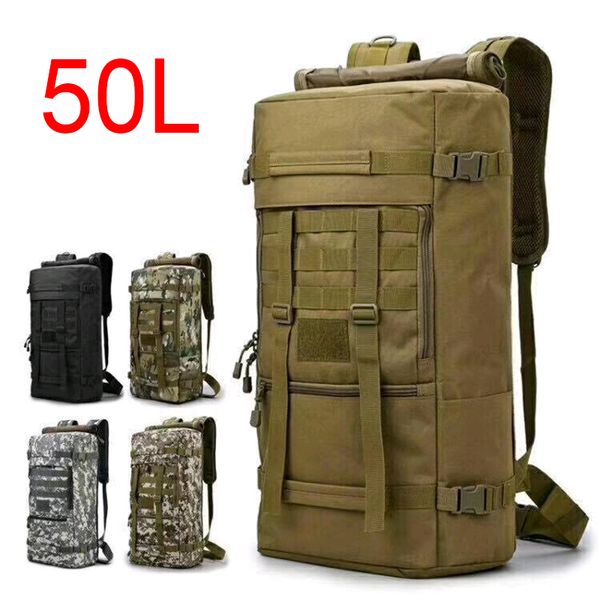 50l tactical backpack camping bags mountaineering bag men's hiking rucksack multi-purpose travel backpack bags
50l tactical backpack camping bags mountaineering bag men's hiking rucksack multi-purpose travel backpack bags