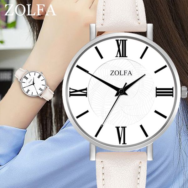 women watch beautiful female fashion minimalist ultra-thin rome leather strap round watch quartz wristwatch clock, Slivery;brown
women watch beautiful female fashion minimalist ultra-thin rome leather strap round watch quartz wristwatch clock, Slivery;brown