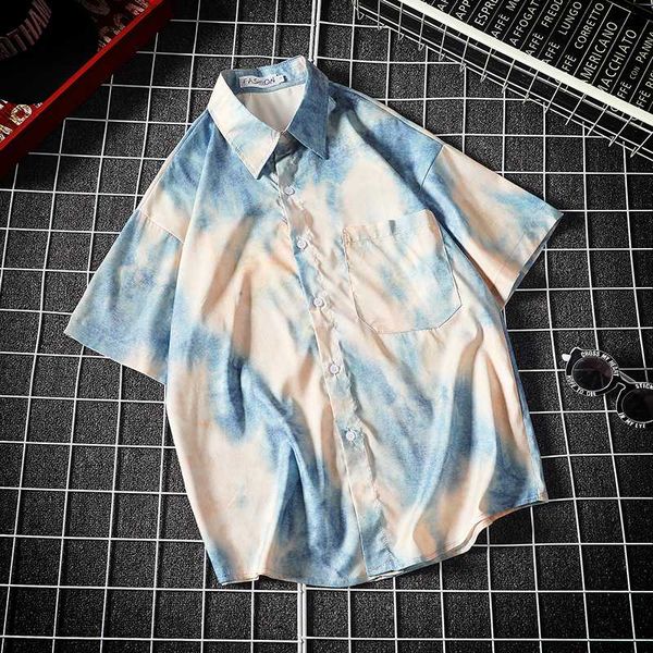 summer flower shirt men's printed loose hawaiian shirt men wild loose short sleeve streetwear casual camo -5xl, White;black
summer flower shirt men's printed loose hawaiian shirt men wild loose short sleeve streetwear casual camo -5xl, White;black